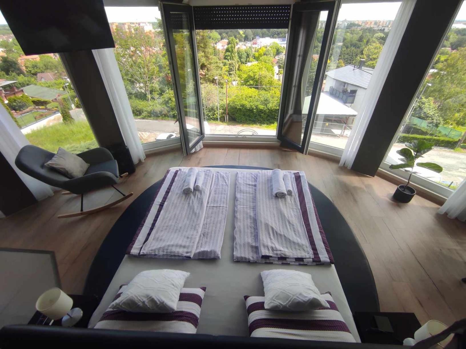 West Panorama Penthouse - Apartment With A Fantastic View Of The City Szombathely Exterior foto